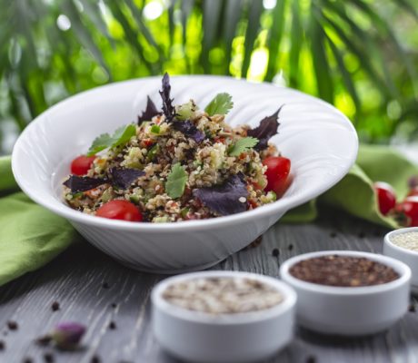 Ensalada de Quinoa con Tomates Confitados