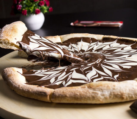 Pizza de Chocolates