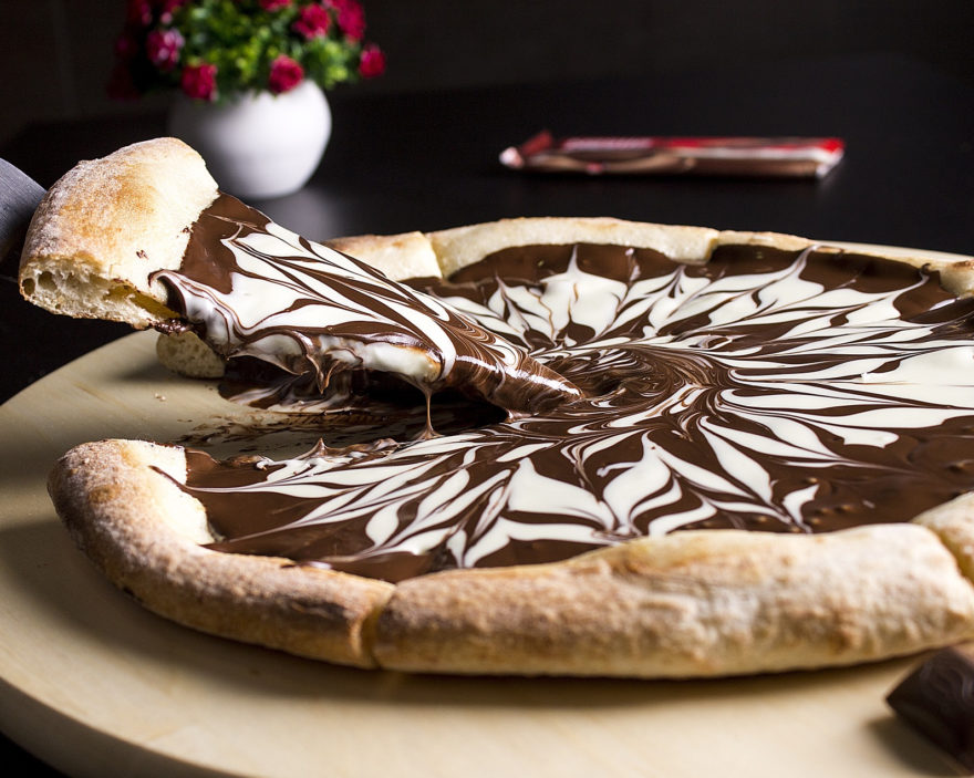 Pizza de Chocolates 