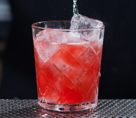 Frambuesa y Vodka