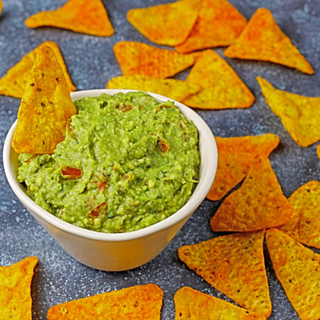 Guacamole con Nachos