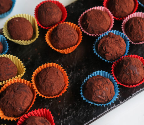 Trufas de Chocolate con Coñac