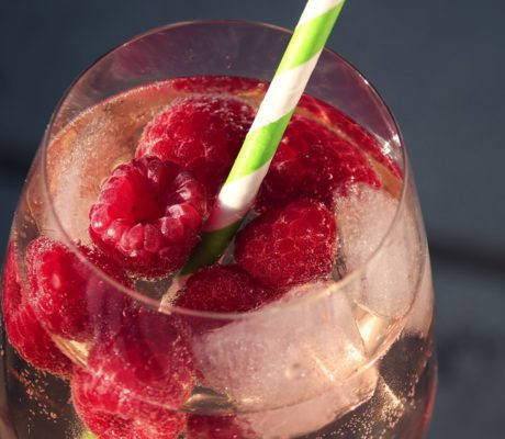 Rosado con Frambuesas