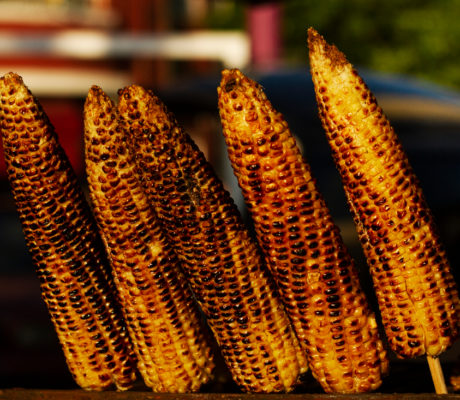 Mazorcas de Maíz a la Brasa