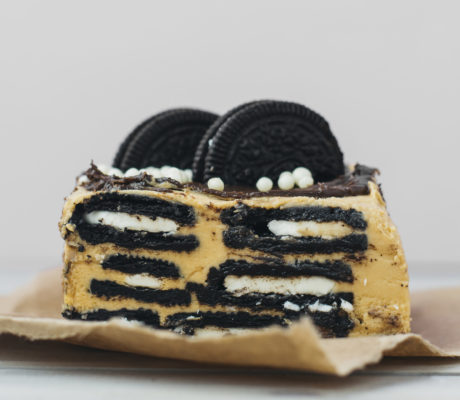 Tarta Oreo con Dulce de Leche