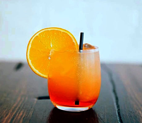Cocktail Naranja de Higo y Manzana