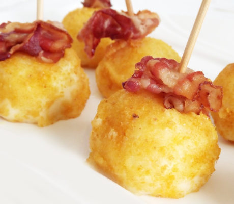 Mini Mozzarellas con Bacon