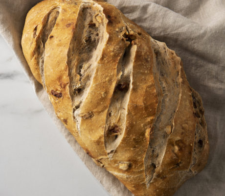 Pan de Nueces y Pasas Casero