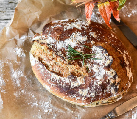 Pan de Hogaza Casero con Masa Madre