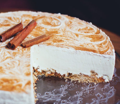 Tarta de Quesos, Manzana y Canela