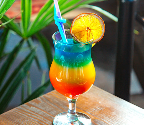 Rainbow Cocktail