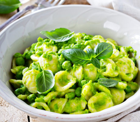 Pasta Orecchiette con Pesto Verde