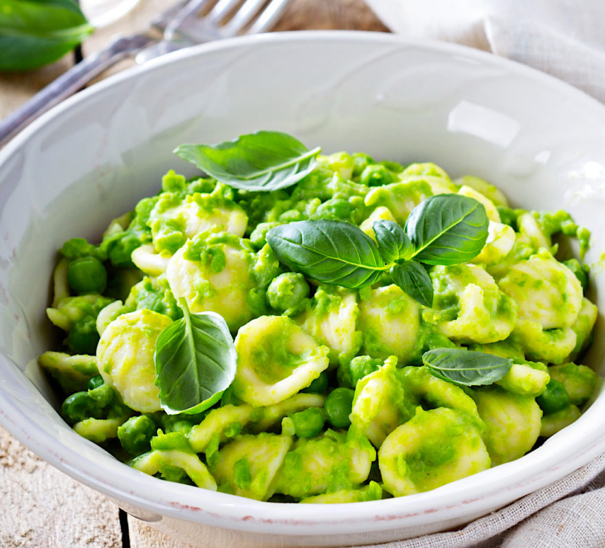 Pasta Orecchiette con Pesto Verde - Chefeel.com