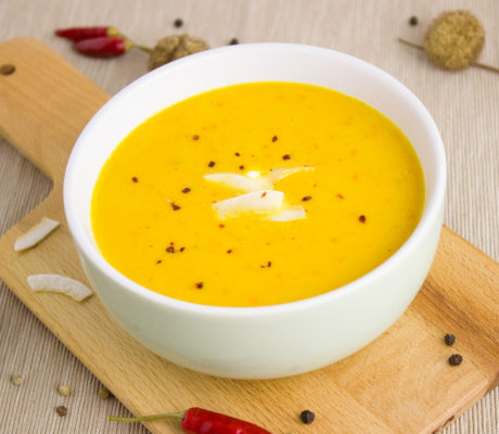 Sopa fría de Calabaza y Coco al Curry