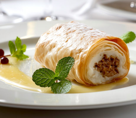 Filo de Cremas con Dátiles y Frutos secos