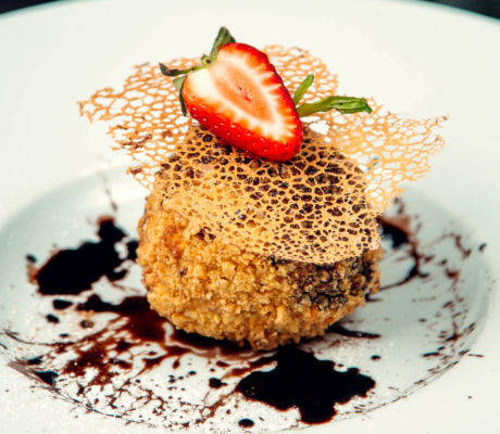 Trufa de Chocolate, Praliné y Galleta