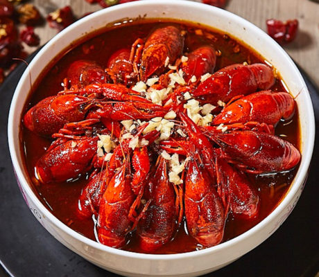 Cangrejos de Río en Salsa