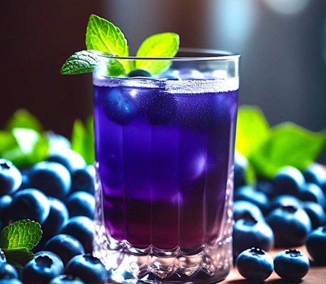 Cocktail Arándanos y Mora