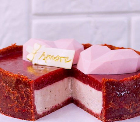 Tarta de Yogur de Fresa