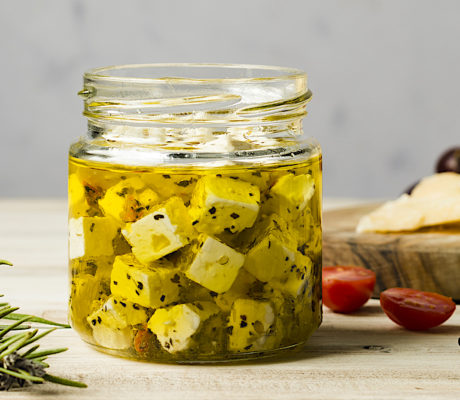 Queso en Aceite de Oliva