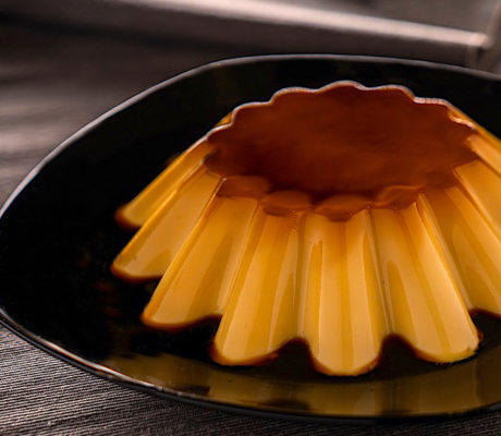 Flan de Huevo y Caramelo