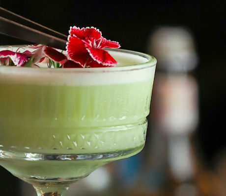 Martini Pistacho Cocktail