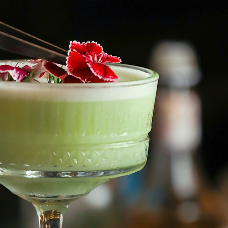 Martini Pistacho Cocktail
