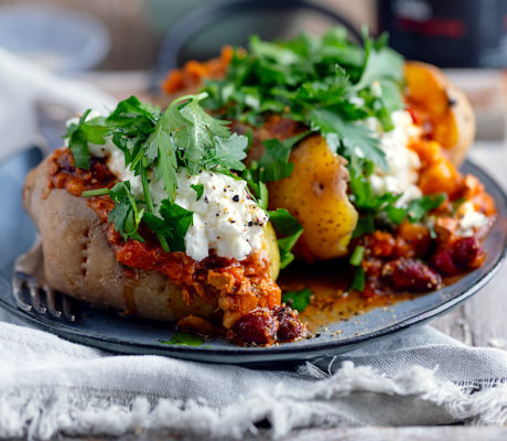 Patatas Asadas Rellenas