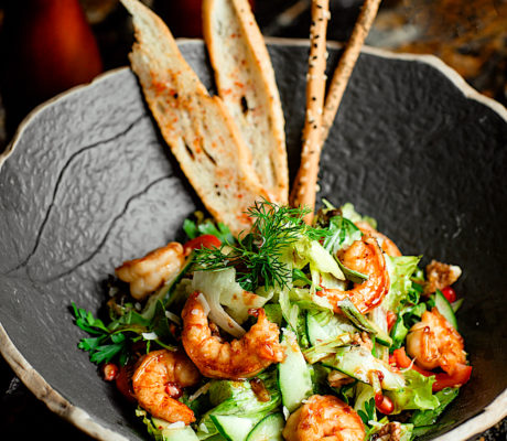 Ensalada de Langostinos