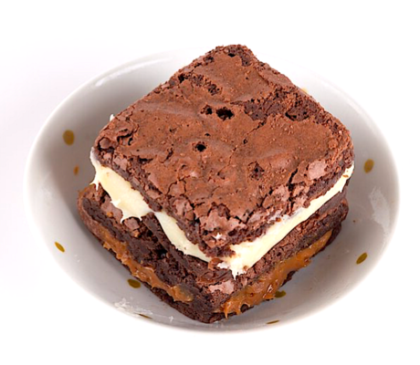 Tiramisú con Brownie y Toffee de Café