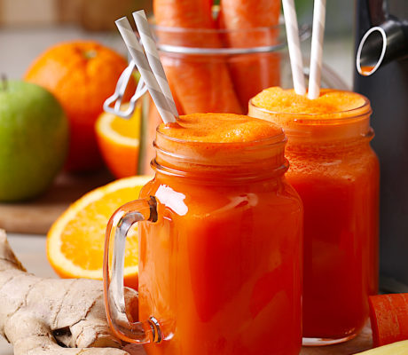 Smoothie de Zanahoria con Naranja, Jengibre y Miel de Naranjo