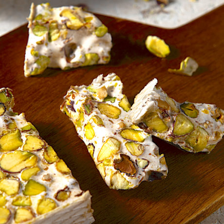 Turrón Nougat de Pistacho y Cítricos