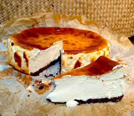 Tarta Quesos con Yogur al Horno