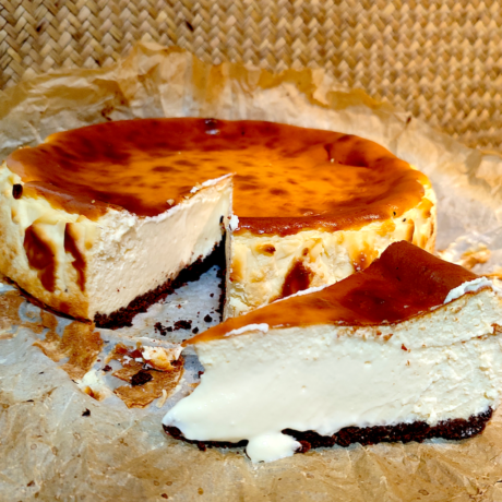 Tarta Quesos con Yogur al Horno