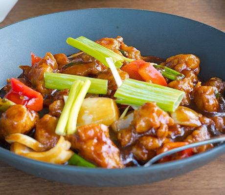 Pollo Picante Agridulce