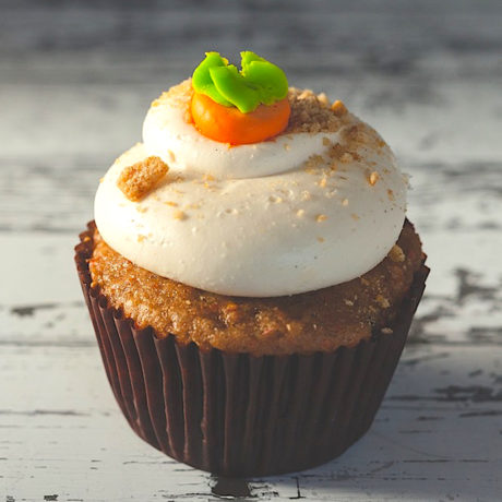 Muffin Relleno de Carrot cake