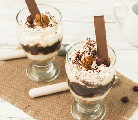 Copa de Chocolate Café y Nuez