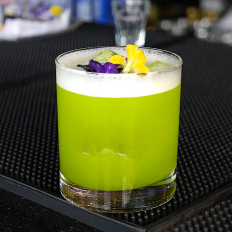 Cocktail Green Velvet Sour