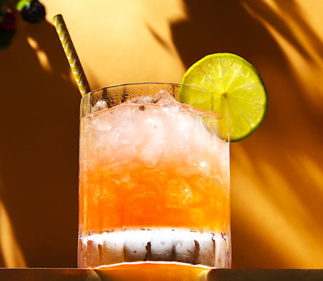 Tropical Sunset Cocktail