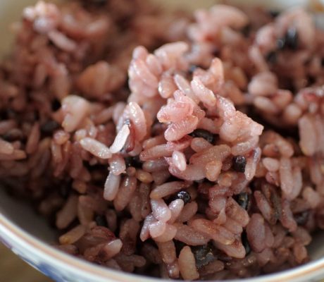 Arroz Rojo de Guarnición al Vino