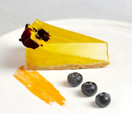 Tarta de Infusión de Yuzu y Flor de Saúco