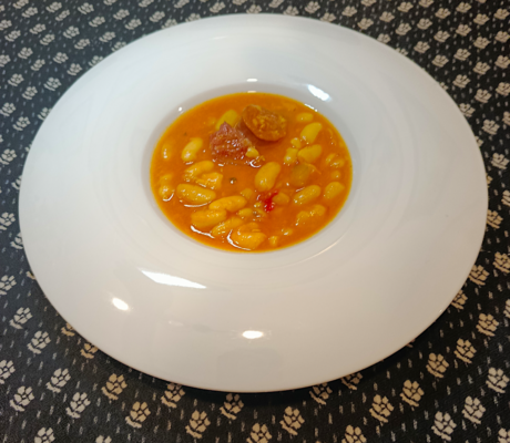 Alubias Rápidas con Chorizo