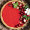 Tarta de Crema de Arándano Rojo