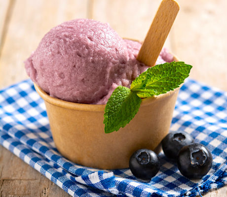 Helado de Arándanos
