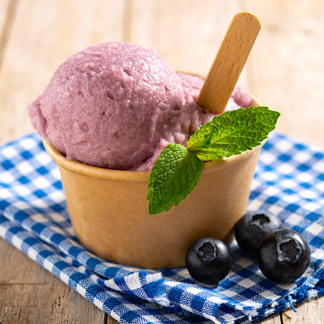 Helado de Arándanos