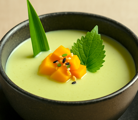 Natillas de Coco y Pandán