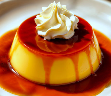 Flan de Naranja