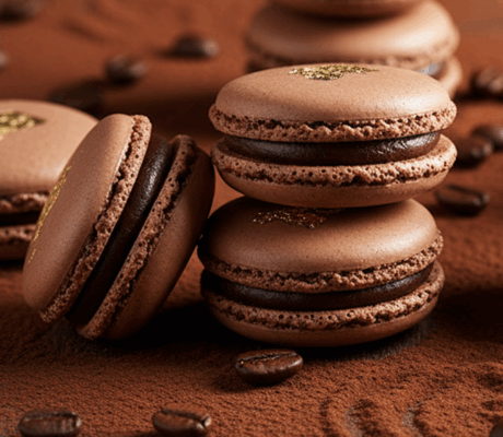 Café y Chocolate en Macarons