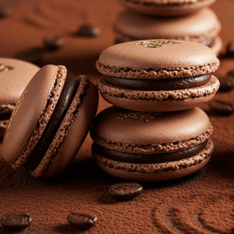 Café y Chocolate en Macarons