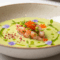 Gazpacho Verde con Gamba Roja